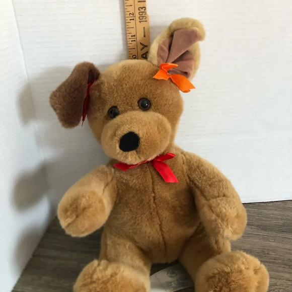 Build-A-Bear Plush Dog with Bows - Picture 6 of 9